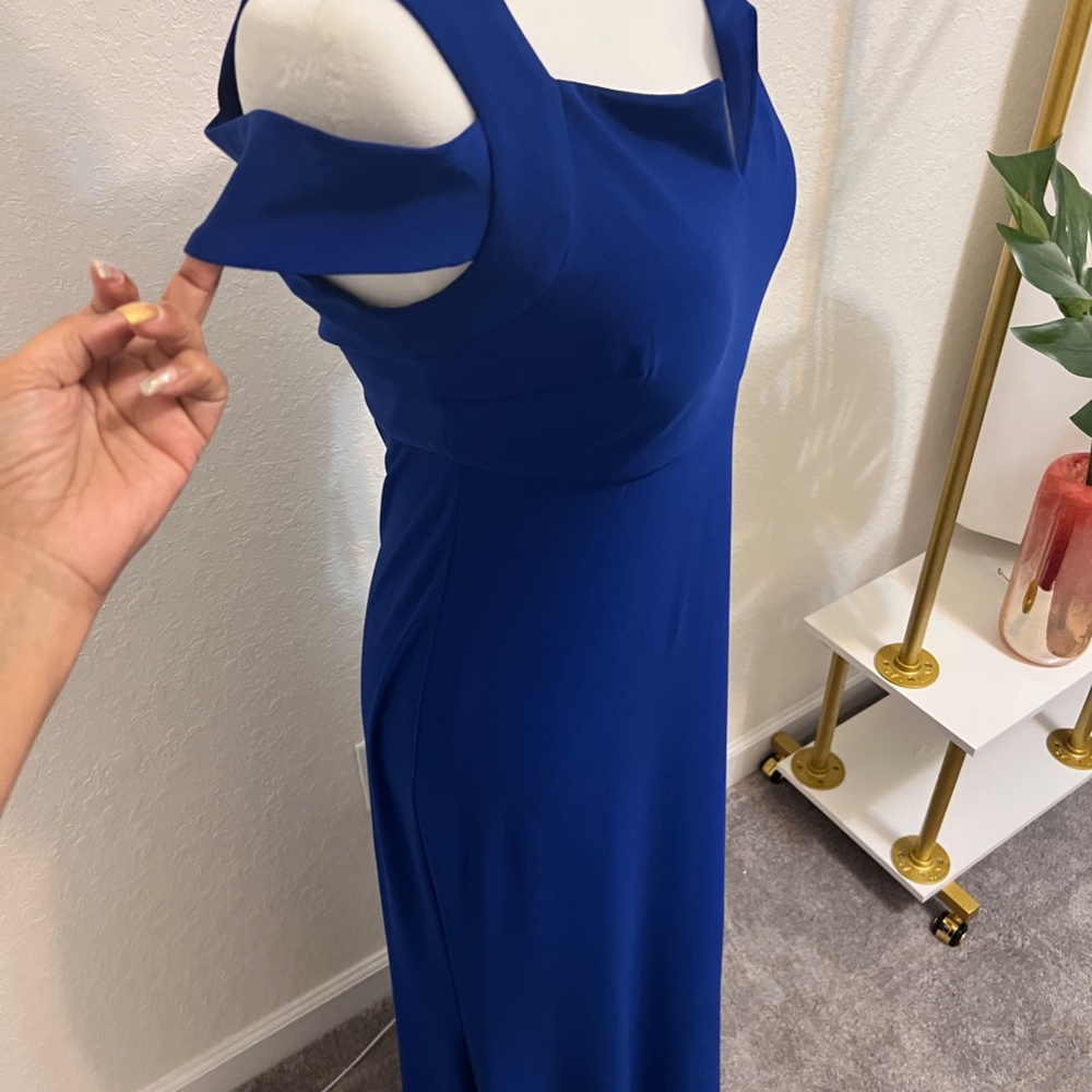NIGHTWAY - ROYAL BLUE - MAXI DRESS - Picture 3 of 5
